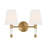Hanover 2 - Light Vanity LIGHTING - vanity Visual Comfort Burnished Brass