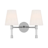 Hanover 2 - Light Vanity LIGHTING - vanity Visual Comfort Polished Nickel