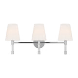 Hanover 3 - Light Vanity LIGHTING - vanity Visual Comfort Polished Nickel