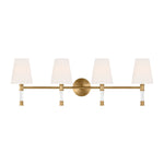Hanover 4 - Light Vanity LIGHTING - vanity Visual Comfort Burnished Brass