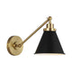 Midnight Black and Burnished Brass