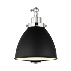 Midnight Black and Polished Nickel