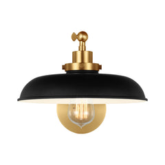 Midnight Black and Burnished Brass