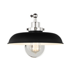 Midnight Black and Polished Nickel