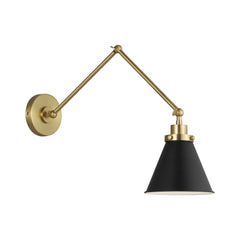 Midnight Black and Burnished Brass