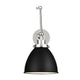Midnight Black and Polished Nickel