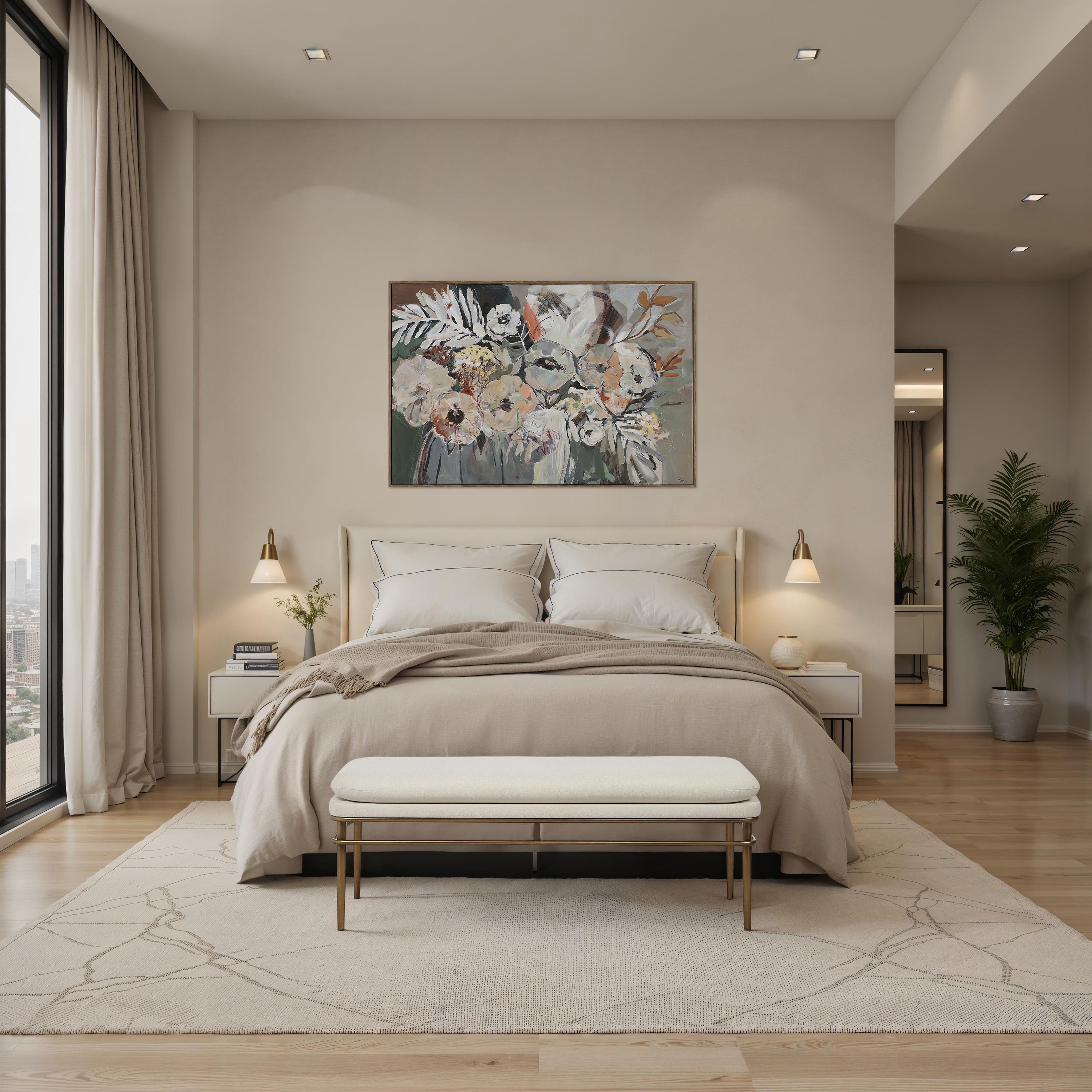 Paredes Bench FURNITURE - bench Renwil