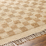 Darby Checkered Jute Rug
