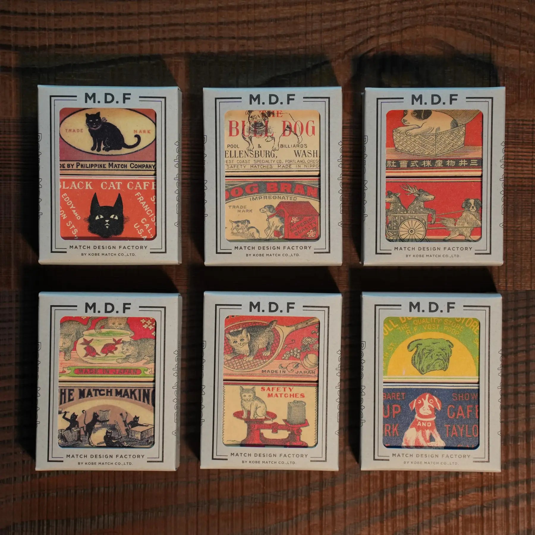 Retro Safety Matches matches Hibi - Higher Ground (Faire) Family Pets