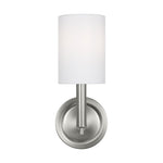 Egmont Medium Sconce LIGHTING - sconce Visual Comfort Brushed Steel