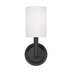 Egmont Medium Sconce LIGHTING - sconce Visual Comfort Midnight Black