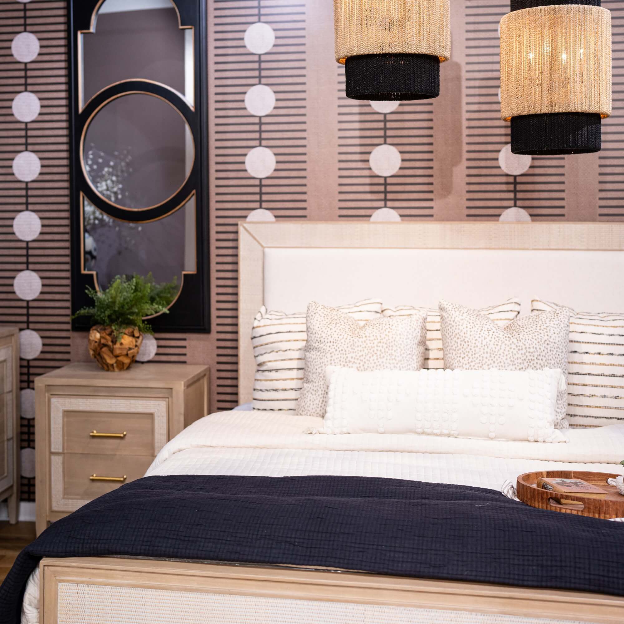 Belgravia Bedside Table FURNITURE - nightstand Bramble