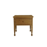 Margot Reclaimed Wood Nightstand FURNITURE - nightstand Hauer Market Natural