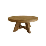 Lennon Round Coffee Table 4 - b - FURNITURE - coffee table - round Hauer Market Natural