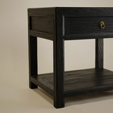 Sutton Reclaimed Wood Nightstand 5-VINTAGE-nightstand Hauer Market
