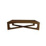 Ashton Reclaimed Wood Coffee Table 4 - a - FURNITURE - coffee table - rectangle Hauer Market Aged Brown