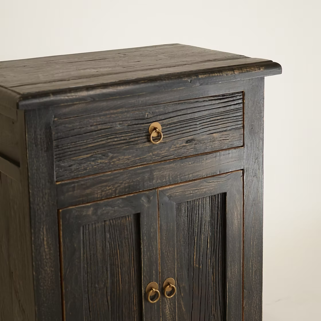 Archie Reclaimed Wood Nightstand FURNITURE - nightstand Hauer Market