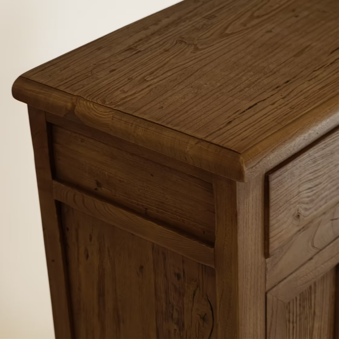 Archie Reclaimed Wood Nightstand FURNITURE - nightstand Hauer Market