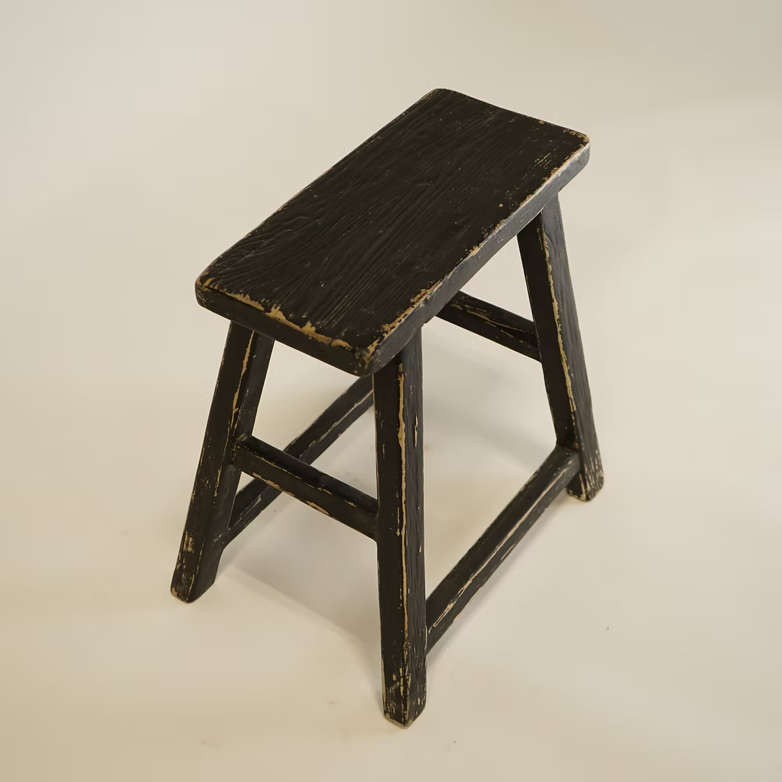 Daisy Reclaimed Elm Wood Accent Table/Stool 0-VINTAGE - stool Hauer Market