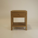 Esther Reclaimed Wood Nightstand 5-VINTAGE-nightstand Hauer Market Natural