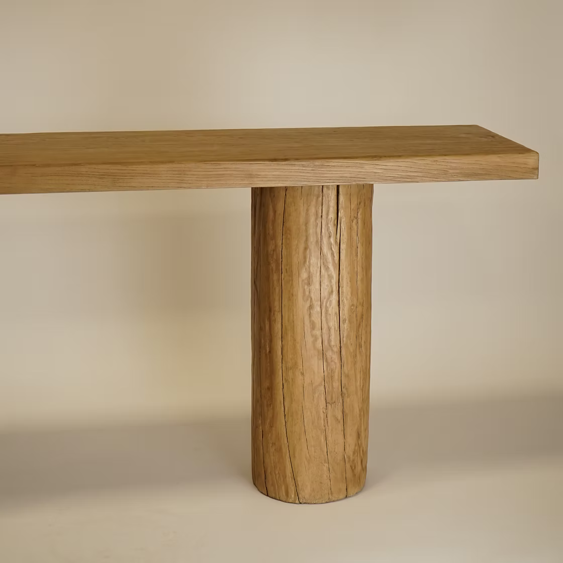 Bennett Reclaimed Wood Console 21 - FURNITURE - console table Hauer Market