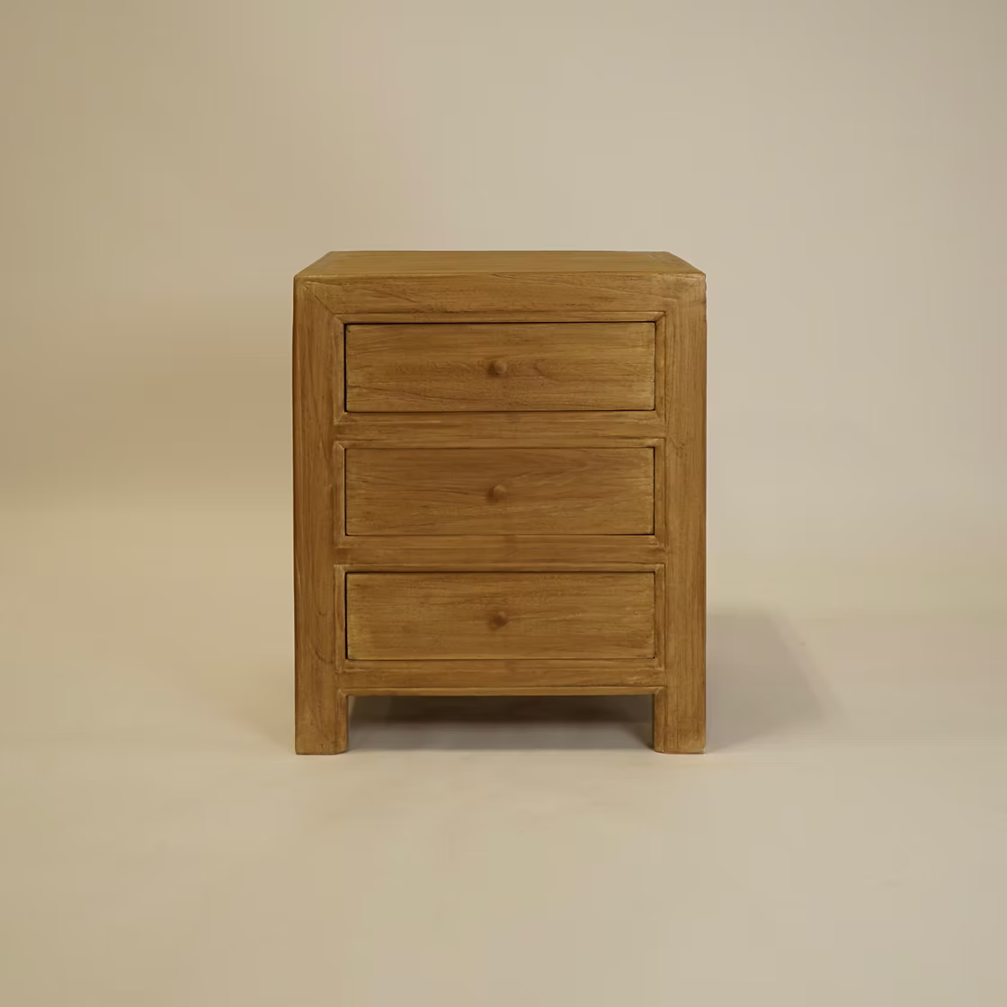 Ronan Reclaimed Wood Nightstand - Small 5-VINTAGE-nightstand Hauer Market Natural