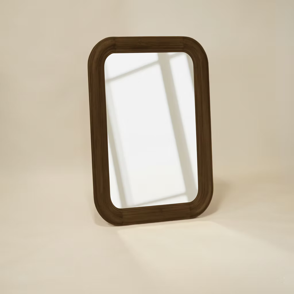 Parsons Reclaimed Wood Wall Mirror MIRRORS - wall mirror Hauer Market Aged Brown
