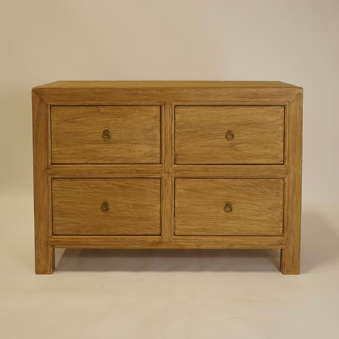 Reid 4 drawer Reclaimed Wood Sideboard 7 - FURNITURE - sideboard/cabinet Hauer Market Natural