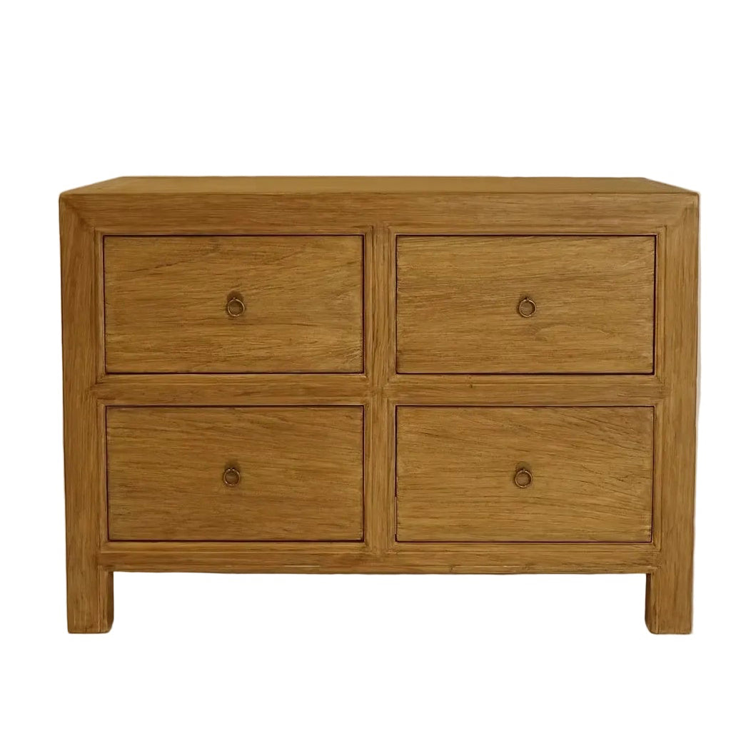 Reid 4 drawer Reclaimed Wood Sideboard 7 - FURNITURE - sideboard/cabinet Hauer Market