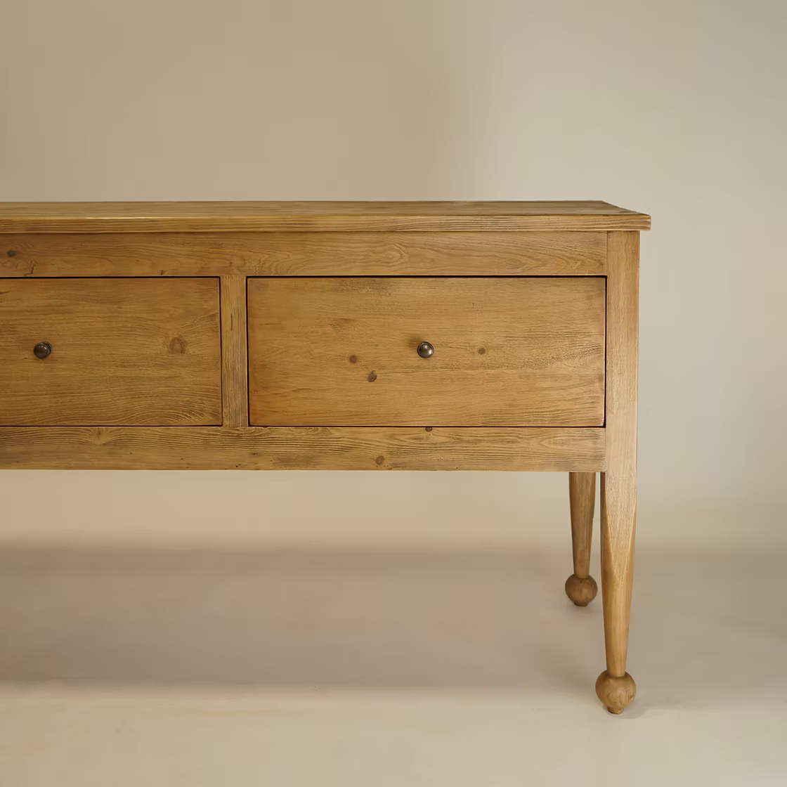 Margot Reclaimed Wood Console Table 21 - FURNITURE - console table Hauer Market Natural