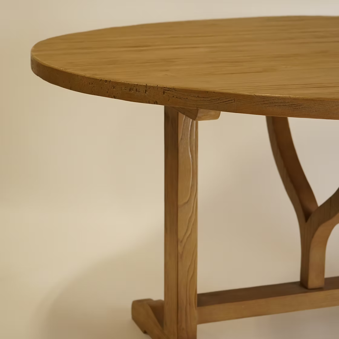 Evelyn Round Dining Table 5-VINTAGE -table hauer market