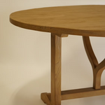 Evelyn Round Dining Table 5-VINTAGE -table hauer market