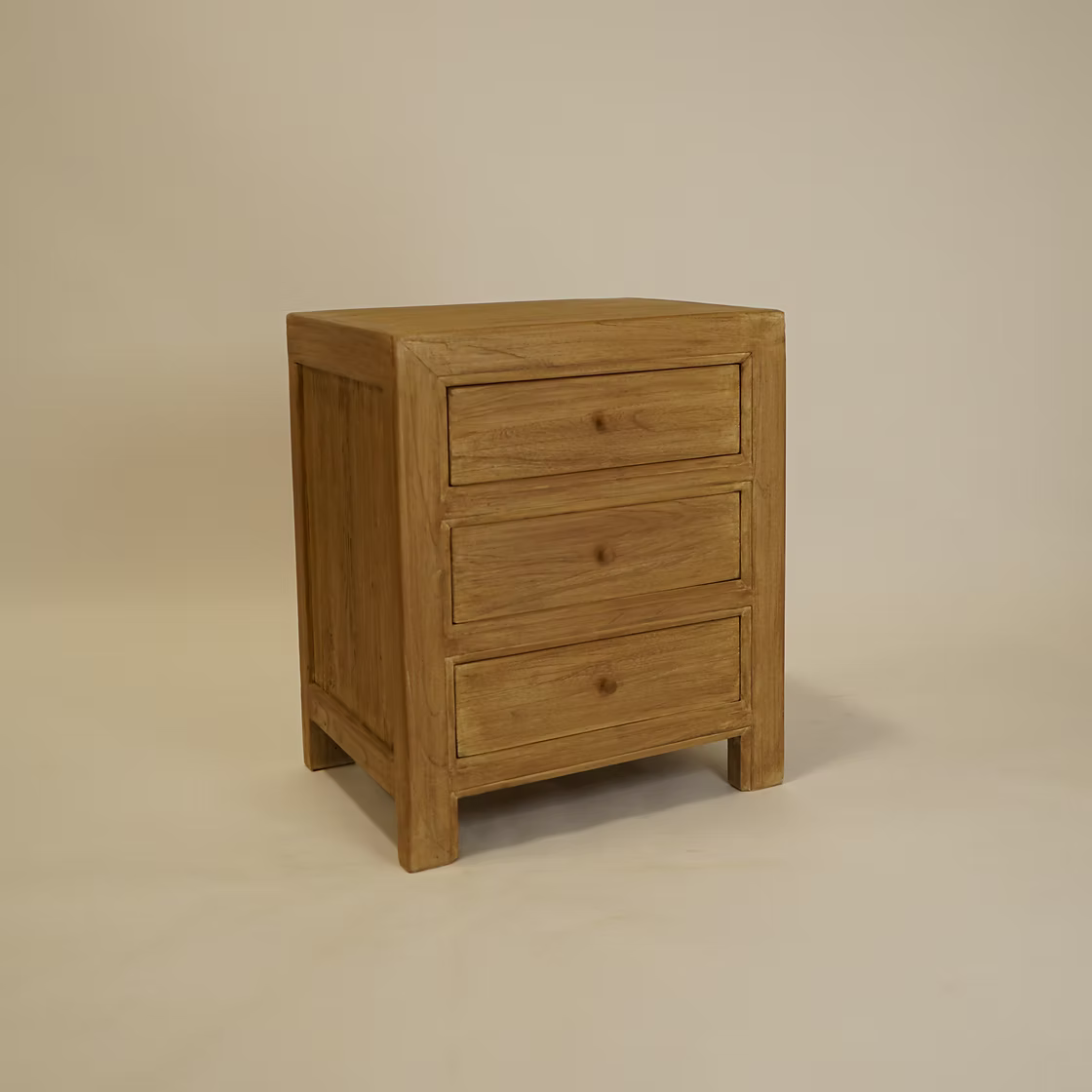 Ronan Reclaimed Wood Nightstand - Small 5-VINTAGE-nightstand Hauer Market
