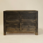 Reid 4 drawer Reclaimed Wood Sideboard 7 - FURNITURE - sideboard/cabinet Hauer Market Distressed Black