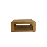 Arlo Reclaimed Wood Square Coffee Table 4 - b - FURNITURE - coffee table - round Hauer Market