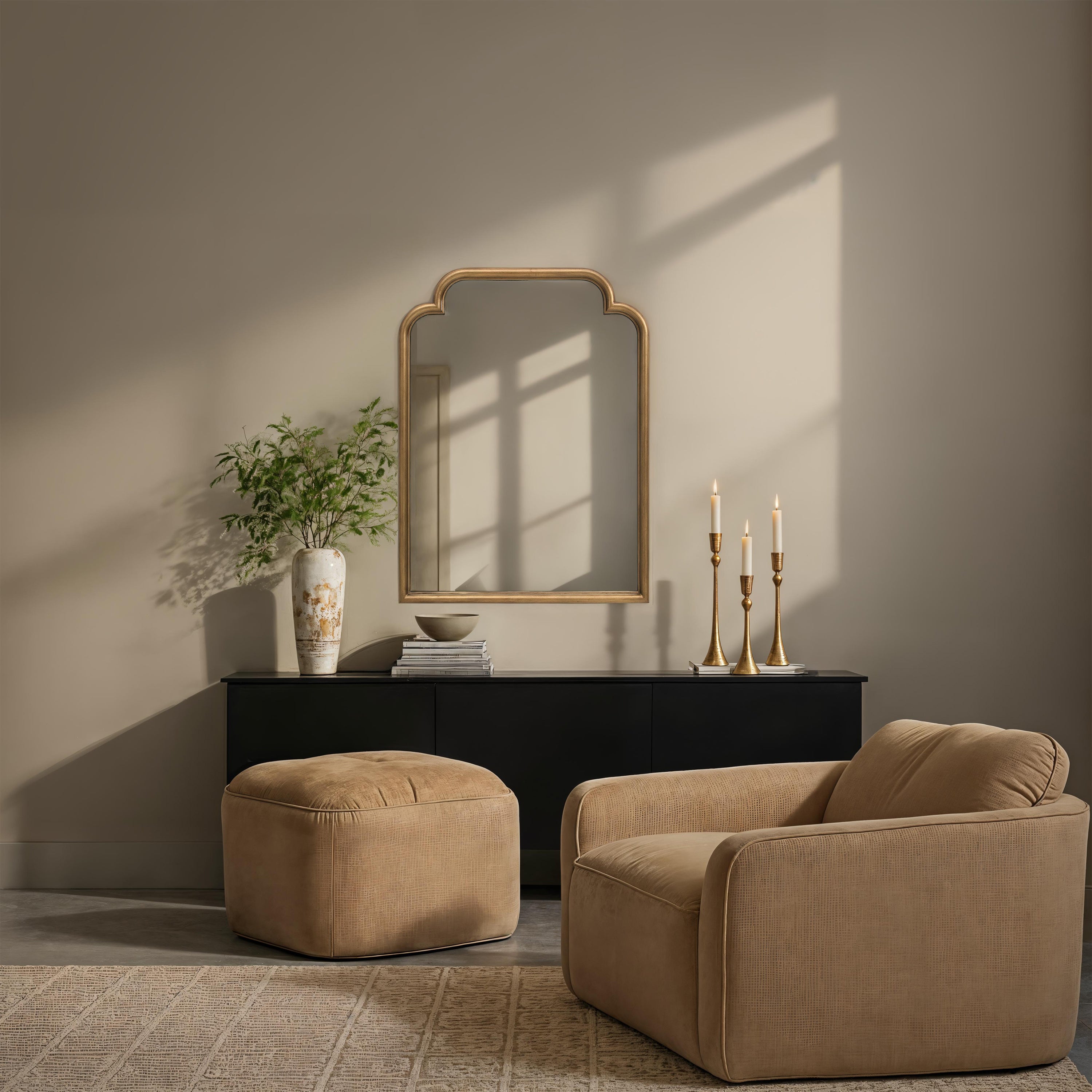 Elian Wall Mirror - Rug & Weave