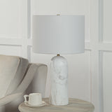 Beausoleil Table Lamp Linen Shade LIGHTING - Linen Shade Renwil