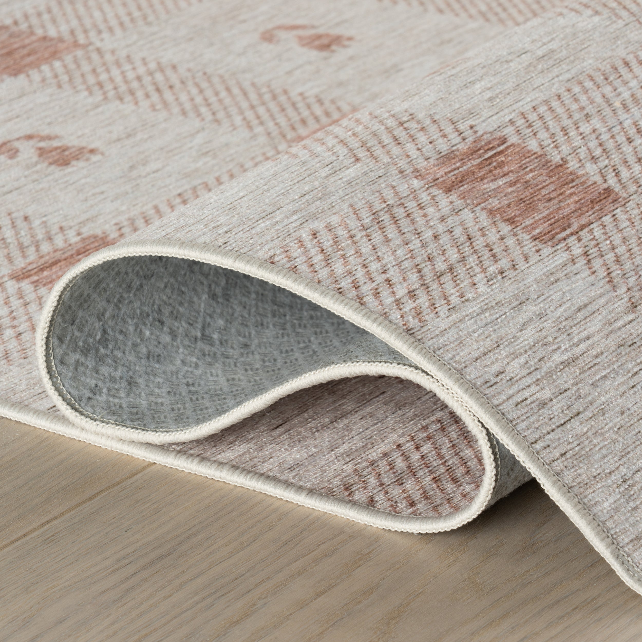 Elenica Modern Plaid Machine Washable Rug RUGS - synthetic Dash & Albert