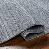 Fresco Denim Hand Loomed Rug RUGS - synthetic Surya