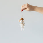 Holiday Mushroom Mouse Ornament - Rug & Weave