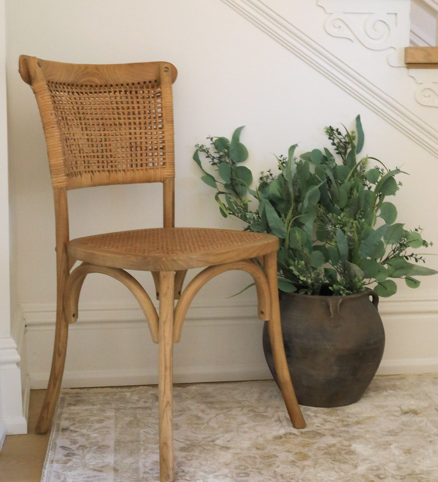 Set of Two Summerhill Dining Chairs - Natural - Rug & Weave