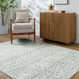 Collins Avenue Grey / Charcoal Rug RUGS - synthetic Surya