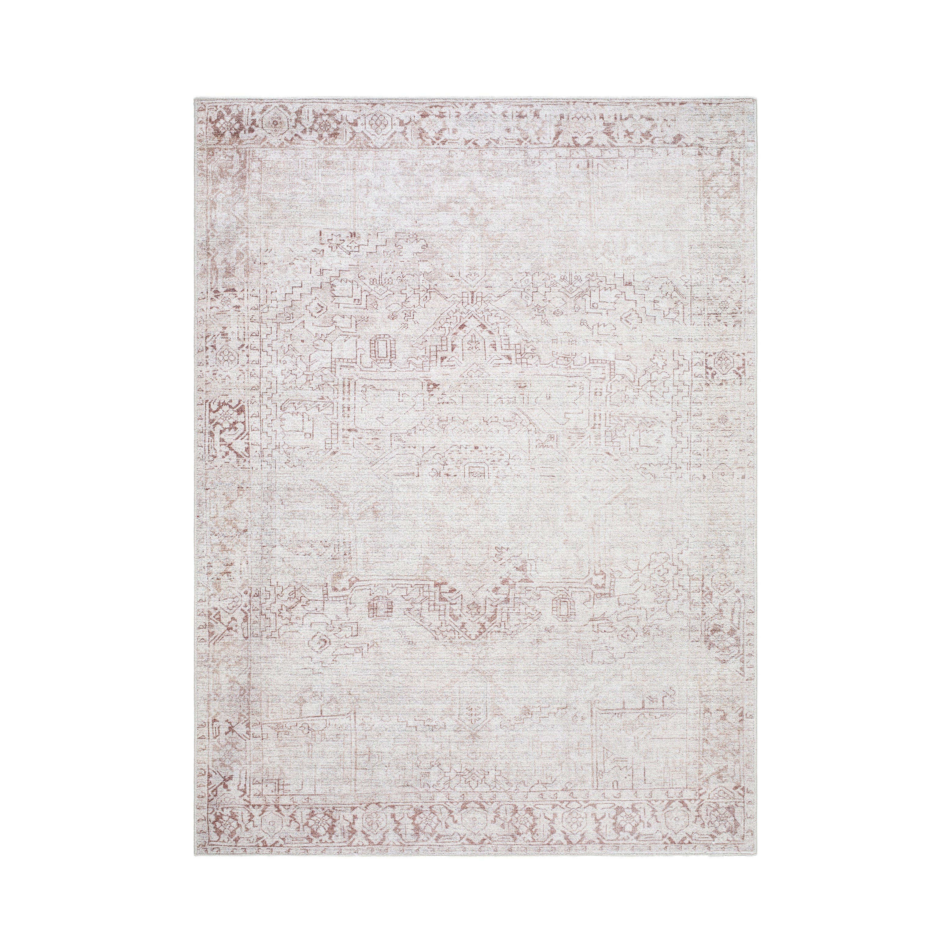 Collins Avenue Ivory / Chestnut Rug