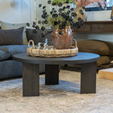 Medina Round Coffee Table - Black