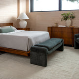 Grande Wood Bed FURNITURE - wood bed Surya