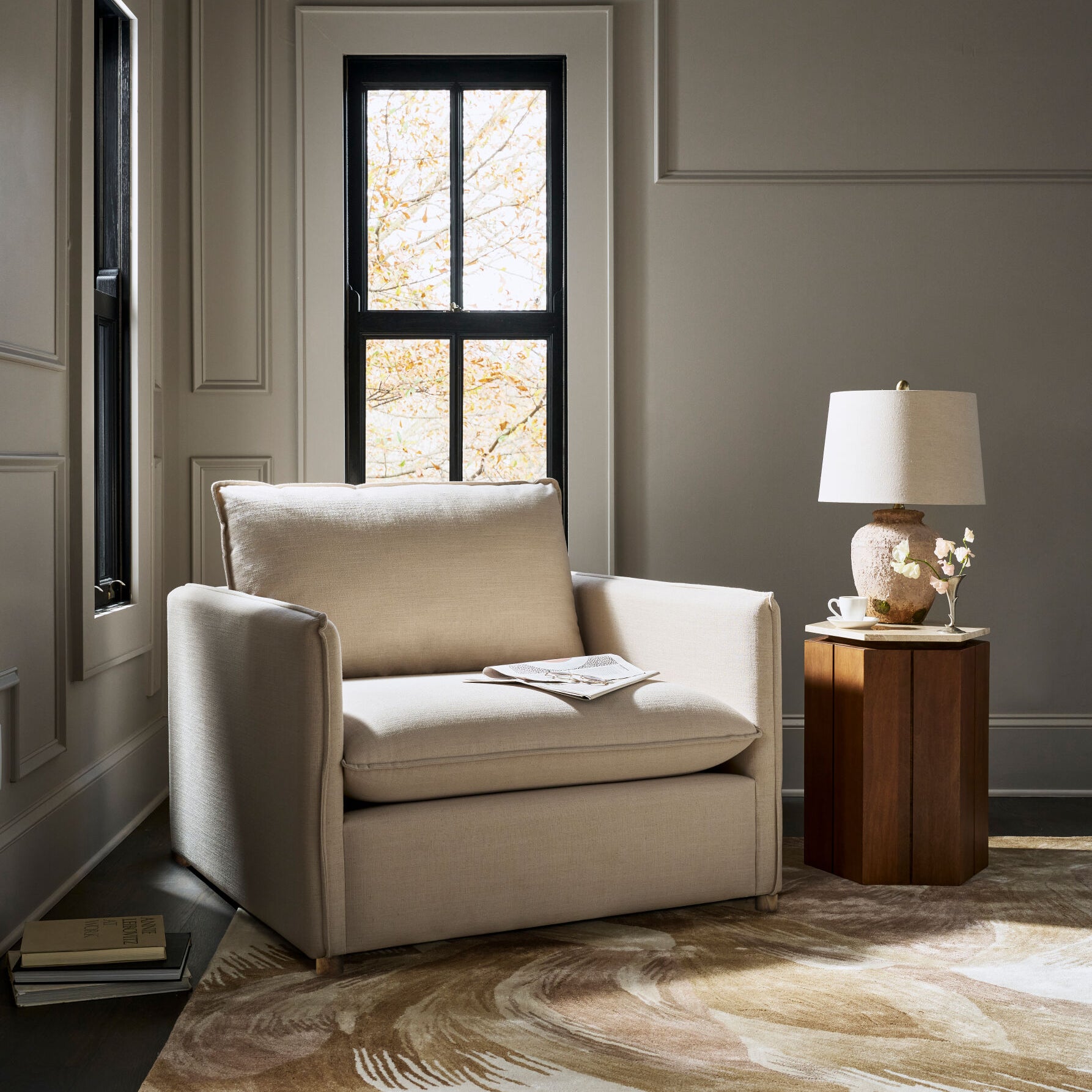 Holliston Chair and a Half FURNITURE - chair and a half Surya