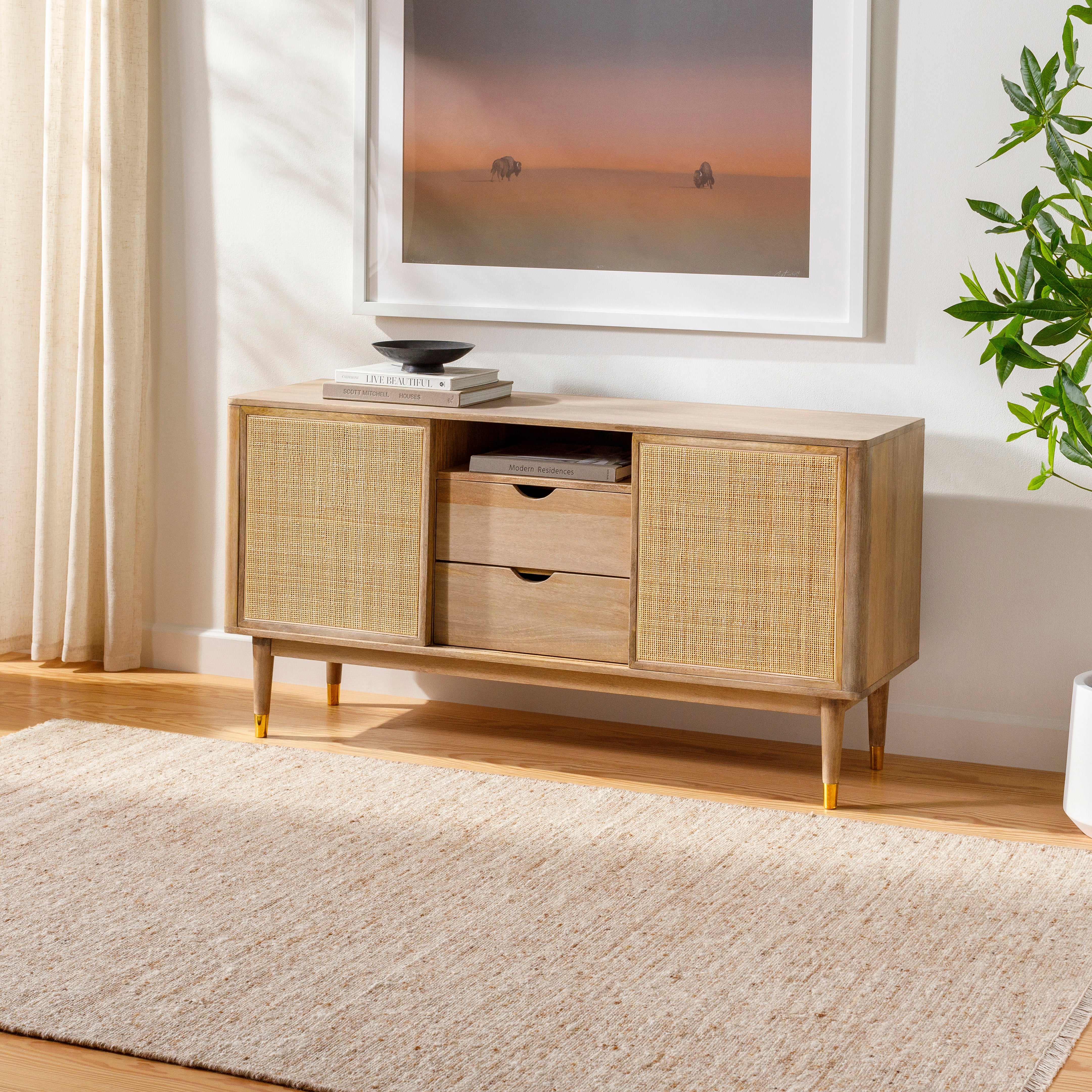 Hampton Natural Rug – view 2