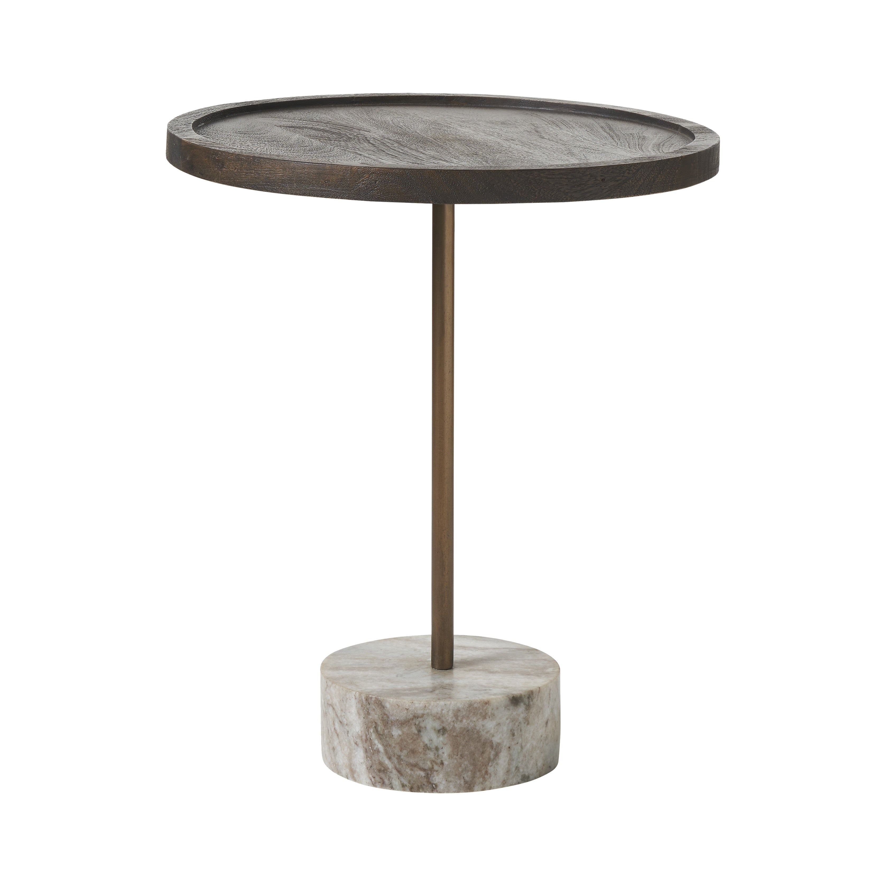 Bramba Side Table FURNITURE - end table Renwil Walnut