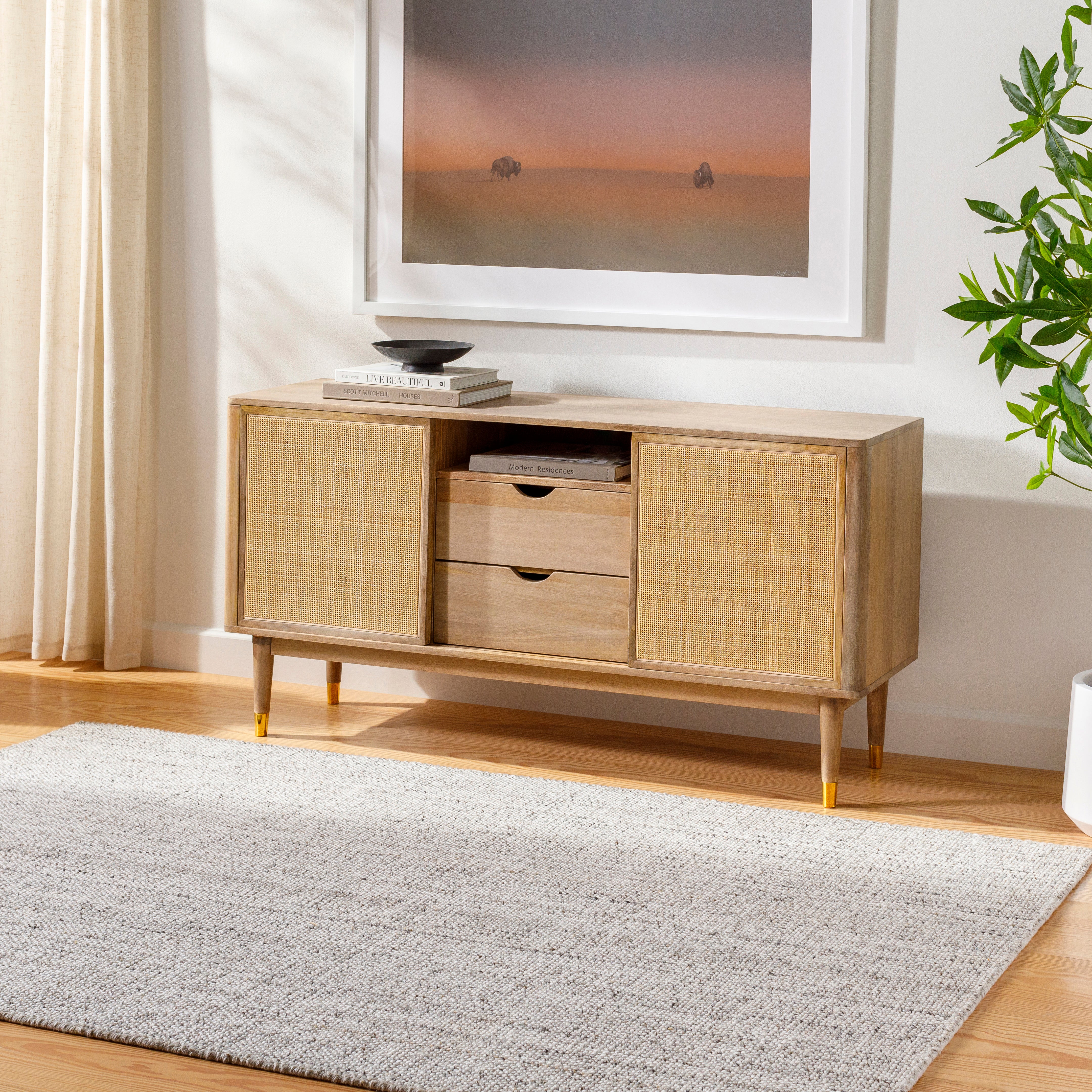 Haven Grey / Slate Rug – view 2