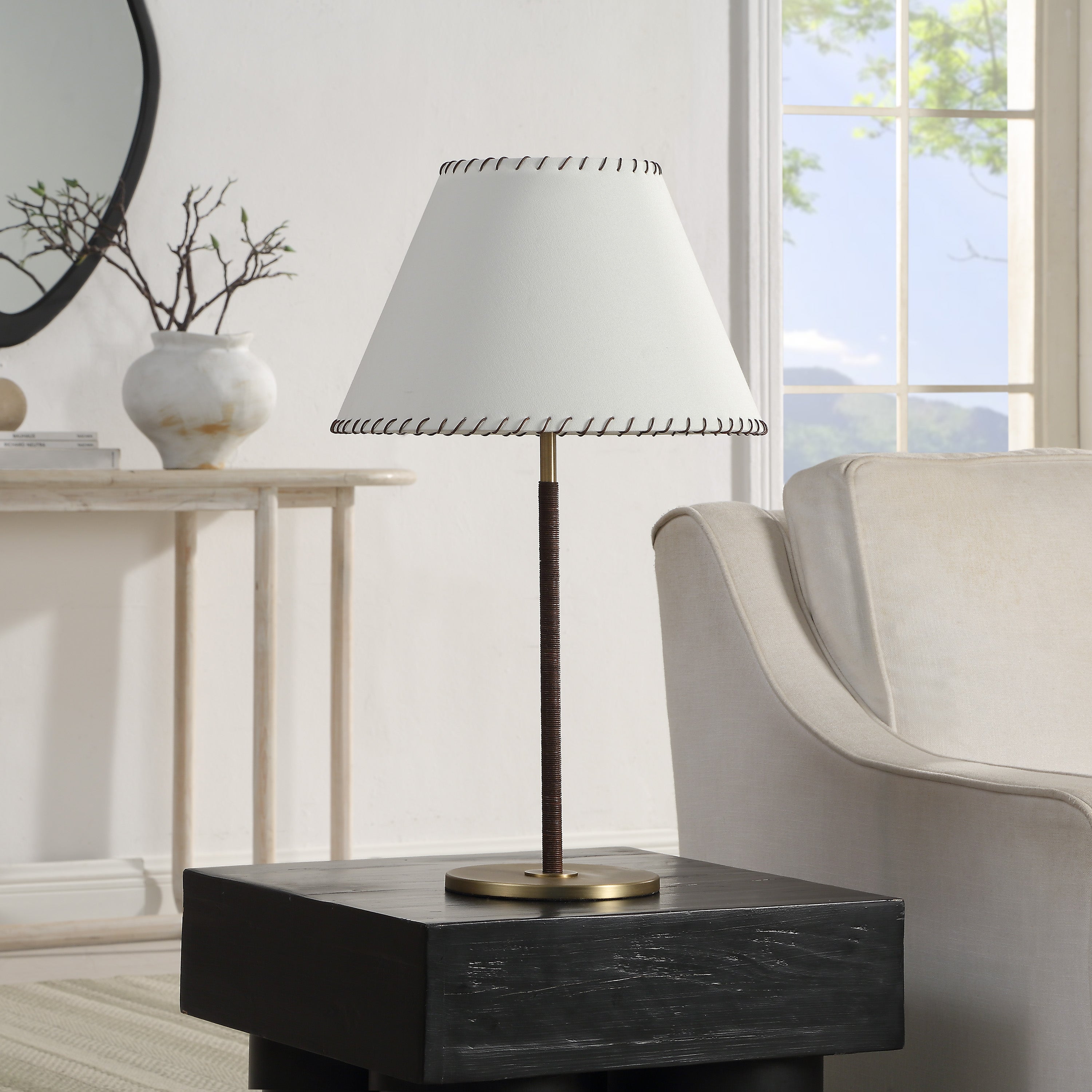 Camelia Table Lamp LIGHTING - Table Lamp Renwil
